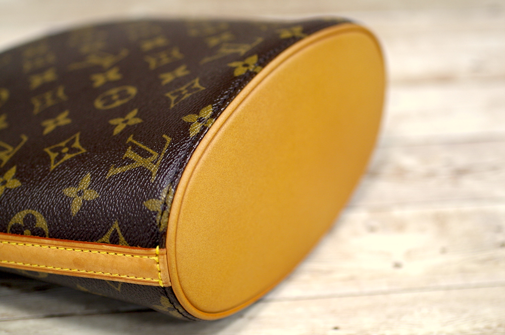 ルイヴィトン(louis vuitton) ショルダーバッグ ドルーオのヌメ革シミのカラーリング - 大切なバッグ財布の修理専門宅配 アフェット